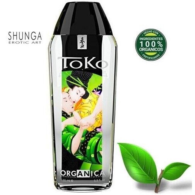 Shunga TOKO Organica Lube Female Organic Water-Based Natural Lubricant for Women