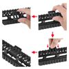 GLECTICAL 4Pcs Remote Retaining Clips for Tactical Flashlight Pressure Switch Mount, Pressure Switch Slot Control Base Pad Panel