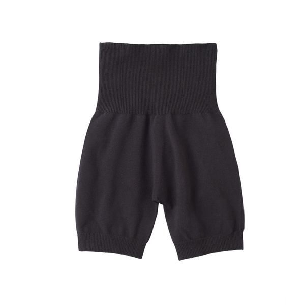 MIKASA Skin Side Silk Belly Wrap Pants, Black