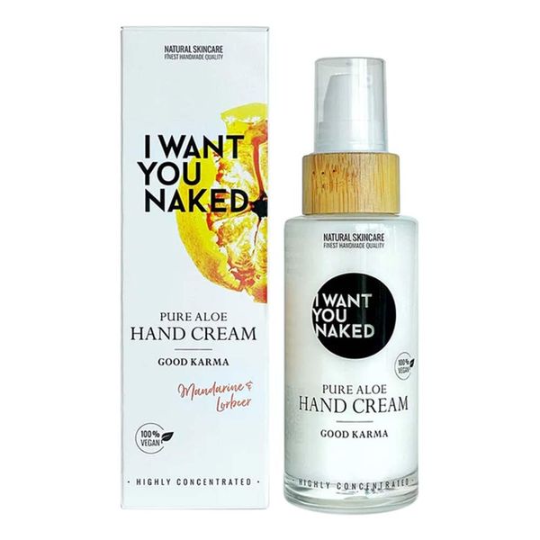 I WANT YOU NAKED Handcreme Good Karma, Mandarine & Lorbeer, 50ml (2er Pack)