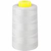 2 x 5000 Yards Cones Sewing Thread Polyester, OVERLOCKING 120s Spun (Light Grey)