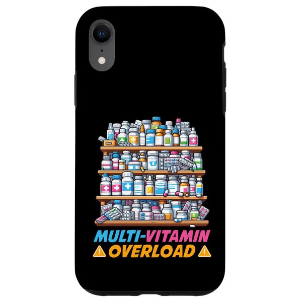 Multi-Vitamin Overload Shelf Assortment Case for iPhone XR