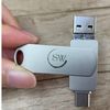64GB USB Flash Drive for Easy File Storage and Transfer.3 in 1 Android/iOS/Windows.High Speed