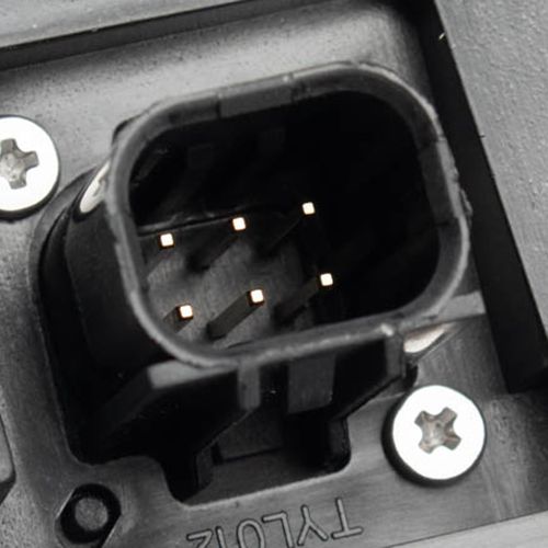 TRQ Rear Rear View Camera Compatible with 2015 Toyota Prius C