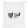 'Two Human Skulls' Laundry/Washing/Storage Bag (LB00037855)