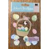 RARE Jolees EASTER BASKET W/ Goodies Candy Bunny Spring Rabbit Decorated Eggs 3D