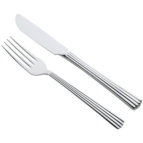 Shimomura Planning 39680 Knife and Fork Set, Tuscany 18-10 Stainless Steel