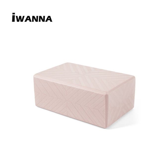 No Brand I Wanna EVA Yoga Block (23cm) Soft Pink Stretching, Selected, Not Separately