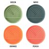 Silicone Slow Feeder Bowl With Suction Base (Green)