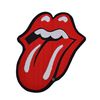 The Rolling Stones Tongue Cut  Out Woven Patch