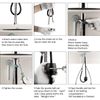 Kitchen Faucet, Waterfly Kitchen Sink Faucet, Pull-Down Kitchen Faucet