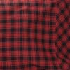 VHC Brands Cumberland Bedding Accessory, King Pillowcase Set 21x40, Red 2