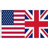 USA and UK Friendship Flag 6ft x 3ft