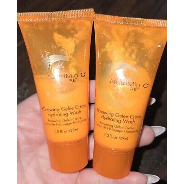Arbonne Brand New NutriMin C Re9 RElease Renewing Hydrating Wash Lot Of 2 1.oz