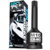 KIRXST Impact Triple Square Spline Bit Socket, 1/2" Drive M10 Spline Bit Socket, CR-MO Steel