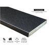 Tenedos Absolute Black Granite Threshold (Marble Saddle) Polished, Maintenance Free, Stain Resistant - (5" x 30")