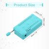 MECCANIXITY 6Pcs Universal IC Test ZIF Socket 24 Pin 2.54mm Pitch DIP Integrate Socket for Microcontroller, Chip, Breadboard