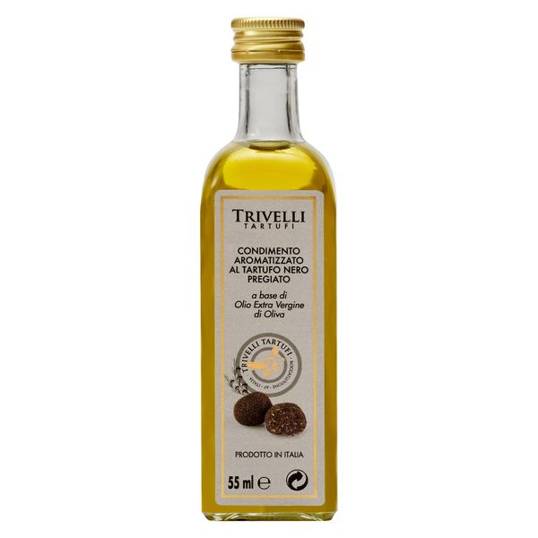 Trivelli Tulfi Black Truffle Oil 55ml Truffle Oil, Rich Scent, Contains Real Truffle Chips, Lasting Flavor