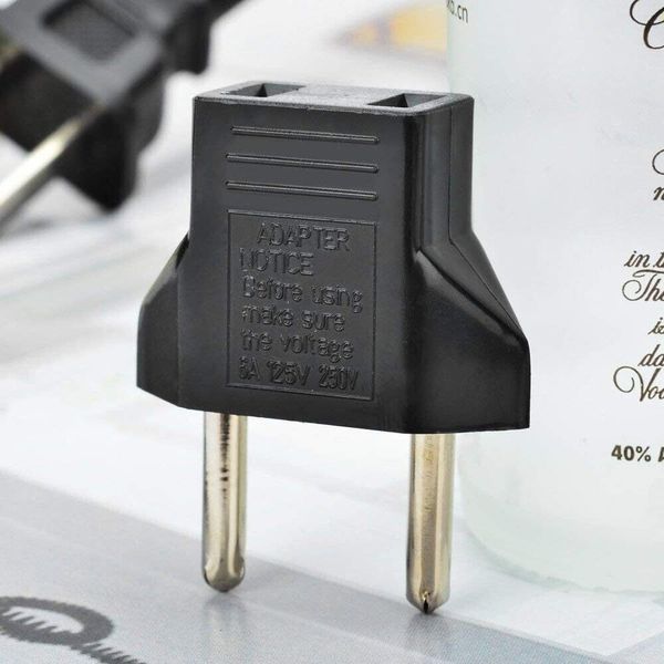 Travel Charger Converter US to EU/RU European Adapter Plug for Power Adapter US