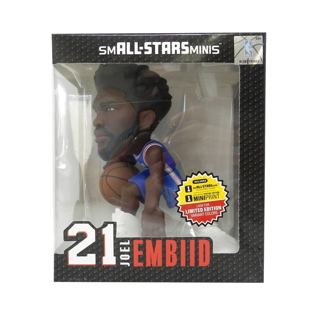 NBA All-Star Minis Philadelphia 76ers #21 Joel Embiid Action Figure