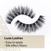 Eylure False Lashes, Luxe Silk Marquise with Adhesive Included, 3 Pair