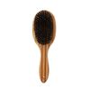 Double Sided Bamboo Brush for Dog Grooming (Silicone Massager)