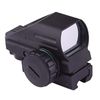 MAYMOC Red and Green Reflex Sight with 4 Reticles, with 20mm Mount Rail