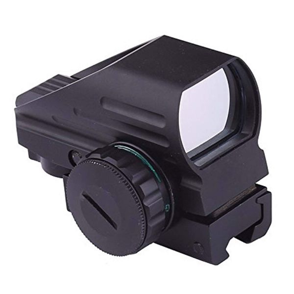 MAYMOC Red and Green Reflex Sight with 4 Reticles, with 20mm Mount Rail