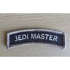 JEDI MASTER STAR WARS ROCKER TAB TACTICAL ARMY MILITARY MORALE SWAT HOOK PATCH