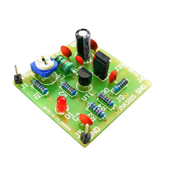 Oscillating Circuit Learning Kit, Electronics Learning Board Kit DIY Electronic Science Assemble Kit for Students Teachers Amateurs