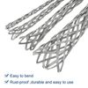 uxcell 13-18mm OD Cable Pull Sock Grip 0.59m Single Head Side Pull Wire Mesh Puller Sock Grip Stainless Steel Wire Pulling Tool