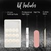 Ardell Nail Addict Artificial Nail Set, Classic French
