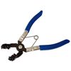 Laser 4231 Hose Clamp Pliers - Angled, Swivel Jaws,Blue