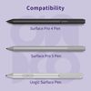 Uogic Surface Tip Refills 3 Pack for HB Surface Pro 2017 Pen (Surface Pro 5) (Model 1776) / Surface Pro 4 Pen / Uogic Surface Pen