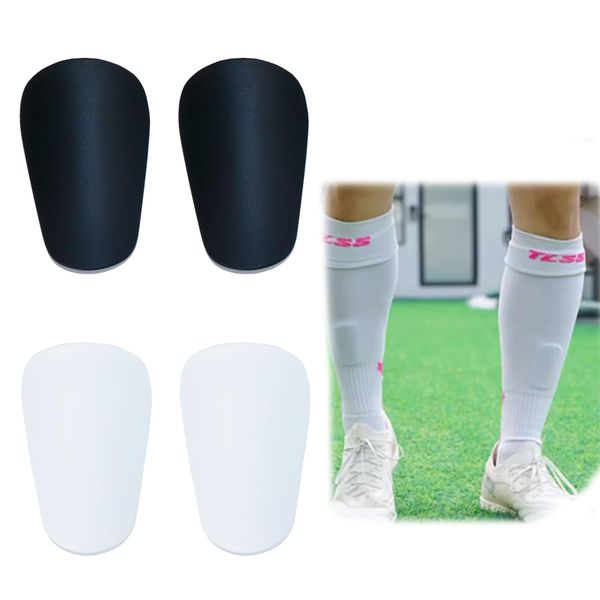 2 Pair Mini Pro Football Shin Pads, Professional Soccer Shin Guards Football Training Protector Low Leg Pads Soccer Leggings Plate Shin Guards