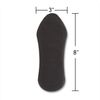 HotHands Insole Foot Warmers - Long Lasting Safe Natural Odorless Air Activated Warmers - Up to 9 Hours of Heat - 16 Pair , Black