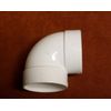 (5) 90 Short EL  Central Vacuum 2" PVC Rough-in Fitting