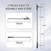 Fire Pokers Set for Fireplace 32 Inch Solid Steel Fire Pit Campfire Poker Blow