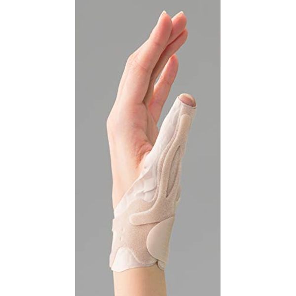 Diamond Industries Bonbone Open Thumb Flat Beige Left S 0004314