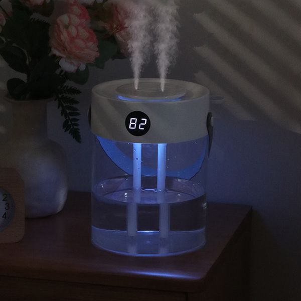 NINOC Dual Mood Light Hygrometer Clean Transparent Humidifier 3L