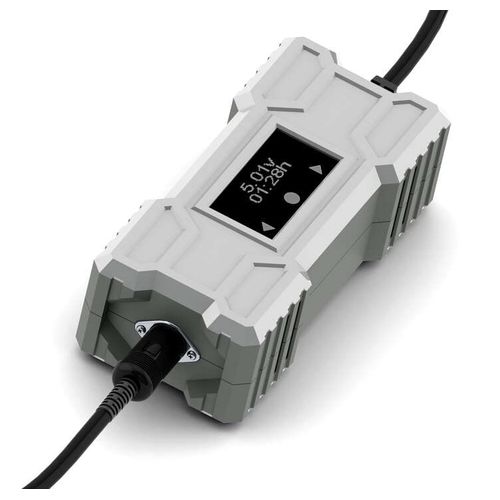 RetroPower PSU C64 OLED Digital US - Replacement Commodore 64 Power Supply, OLED Display, Touch Sensor, US Plug