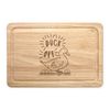 Duck Off Rectangular Wooden Chopping Board