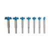 Silverline 273203 Titanium-Coated Forstner Bit Set 7pce 12 - 35 mm