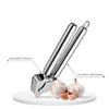 18/10 Garlic Press (Heavy Duty)