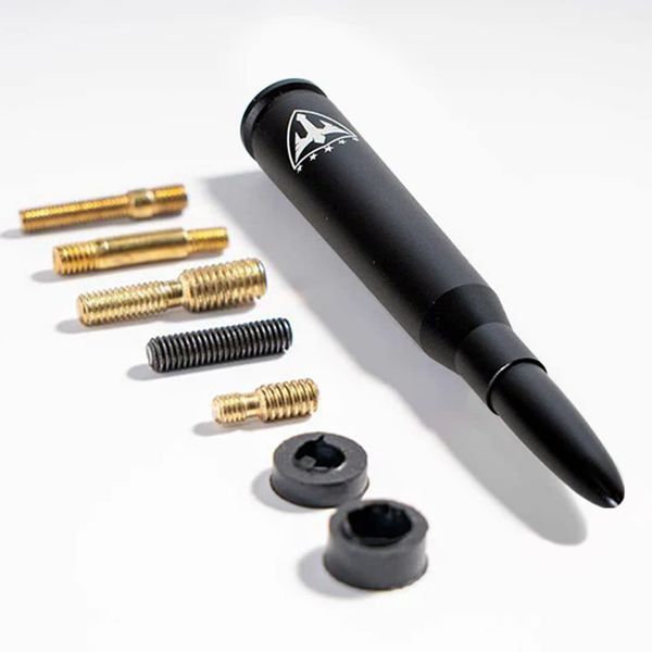 Vehicle Antenna - Matte Black Round Style