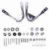 Chrome Tour Pak Pack Mount Rack Docking Hardware Kit for Harley Touring 97-08