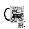 Grindstore Cat Stroking for Beginners Black Inner 2-Tone Mug