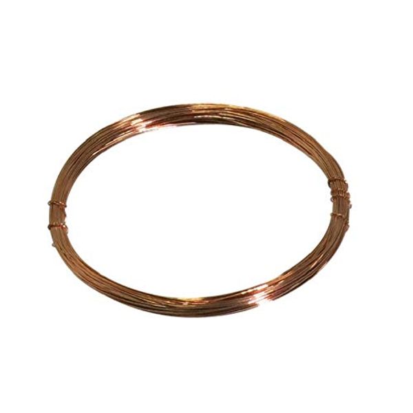 UEW0.26L20 Polyurethane Copper Wire, 0.01 inch (0.26 mm), 66.8 ft (20 m) ±2% Roll