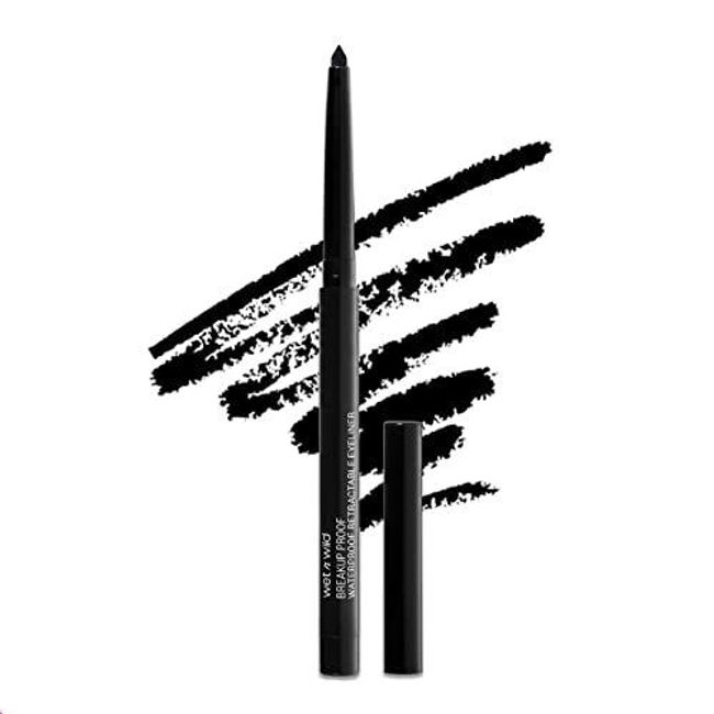 Waterproof Eye Liner Ultra Fine Black, Smudge Resistant Long Lasting