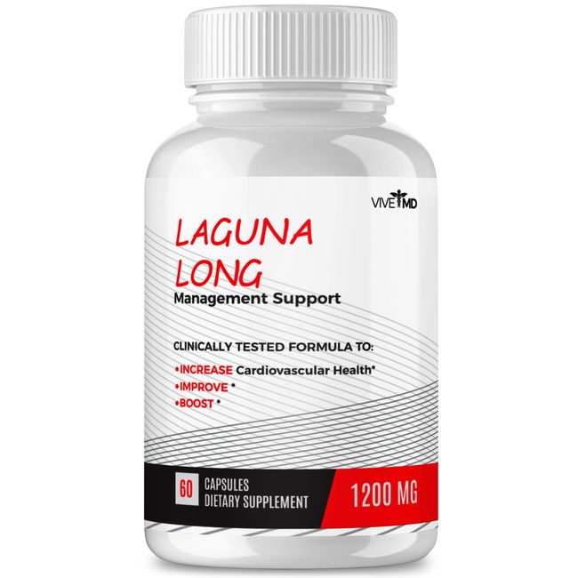 Laguna Long Male Support Capsules, LagunaLong Men Vitality Support (60 Capsules)